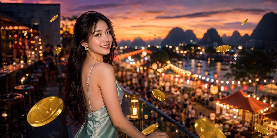Khung cảnh chợ đêm Ninh Bình về đêm với không khí casino và giải trí trực tuyến